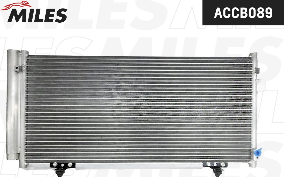 Радиатор кондиционера (конденсатор) Miles (алюминий). Артикул ACCB089