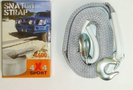 Стропа динамическая 4x4Sport 4,6 т с крюками. Артикул 1515