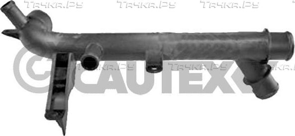 Патрубок радиатора (системы охлаждения) Cautex. Артикул 757206
