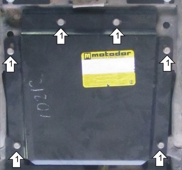 Защита Мотодор для двигателя BMW 3-серия E90 325i 2008-2013. Артикул 10211