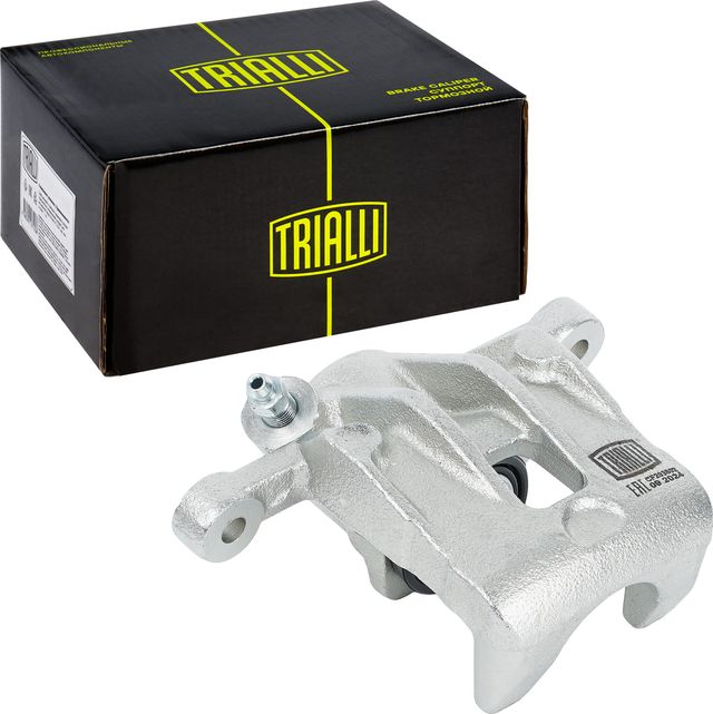 Тормозной суппорт Trialli задний правый для Hyundai Tucson I 2004-2010. Артикул CF 203602