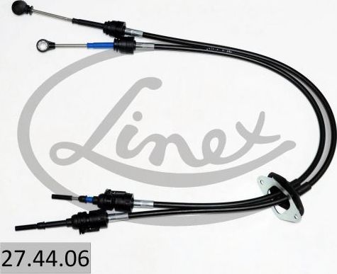 Трос переключения передач КПП Linex передний правый/левый для Mercedes-Benz Sprinter 901, 902 1995-2006. Артикул 27.44.06