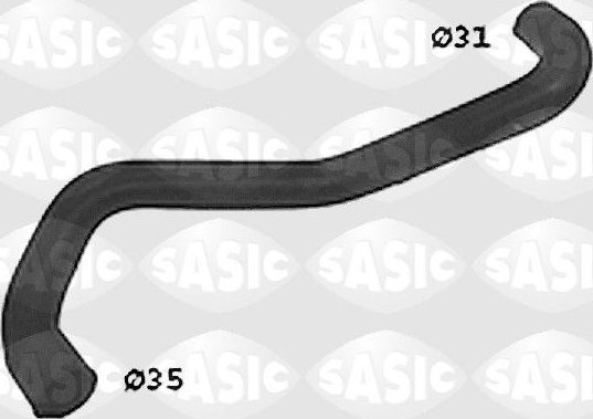 Патрубок радиатора (системы охлаждения) Sasic. Артикул SWH0467