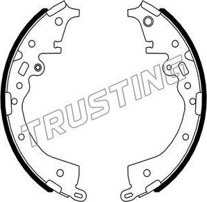 Тормозные колодки Trusting задние для Toyota Hilux VIII 2015-2026. Артикул 253.689