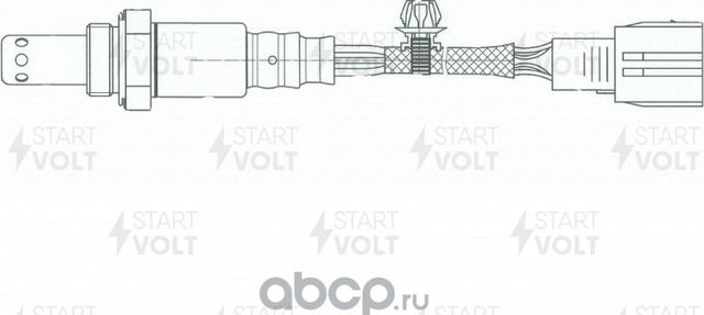 Лямбда-зонд (кислородный датчик) StartVOLT для Toyota Sienna II 2003-2009. Артикул VS-OS 2030