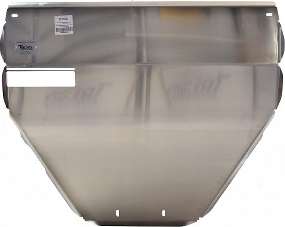 Защита алюминиевая АВС-Дизайн для картера Smart ForTwo 2007-2014. Артикул 37.01ABC