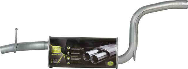 Глушитель (задняя часть) Trialli для Ford Focus II 2004-2012. Артикул EMM 1002
