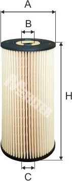 Масляный фильтр MFilter. Артикул TE 607