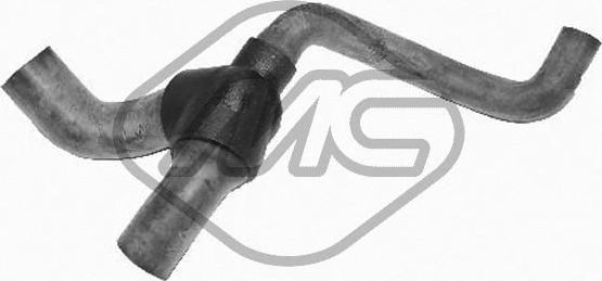 Патрубок радиатора (системы охлаждения) Metalcaucho. Артикул 08925