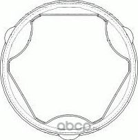 пыльник tcb (GKN). Артикул 25539