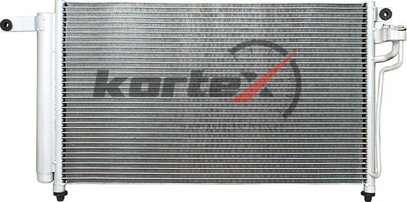 Радиатор кондиционера (Kortex). Артикул KRD2050