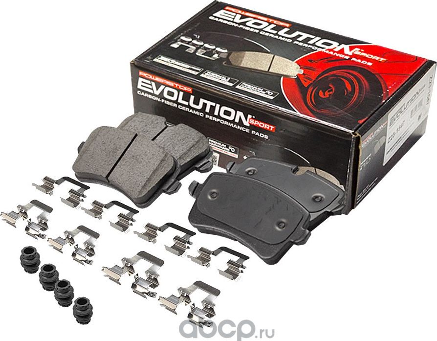 Задние керамические колодки Evolution Sport Z23 PowerStop 23-1547. Артикул 231547