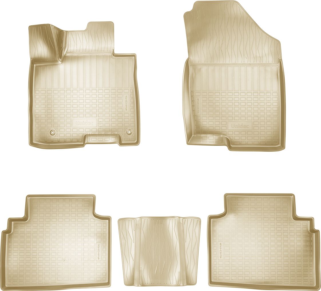 Коврики 3D Норпласт для салона Mercedes-Benz E-Класс W124 1984-1995 Бежевый. Артикул NPA11-C31-734-B