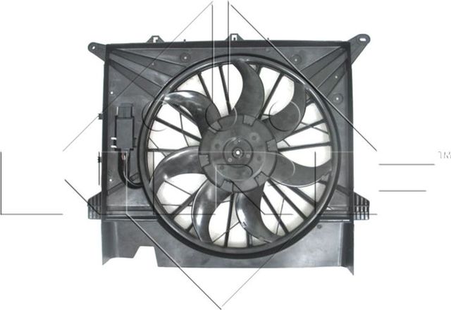 Вентилятор радиатора двигателя NRF для Volvo XC90 I 2002-2014. Артикул 47462