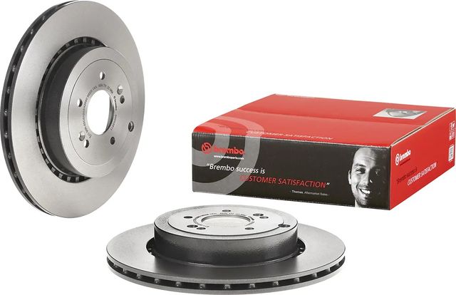 Тормозной диск Brembo UV Coated задний для Kia Stinger I 2017-2026. Артикул 09.D028.11