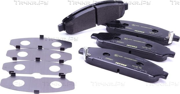 Тормозные колодки Textar. Артикул 2599901