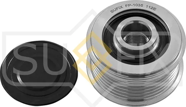 Муфта обгонная шкива генератора передняя/задняя правая/левая AUDI A1 (8X1, 8XK) (Sufix). Артикул FP1035
