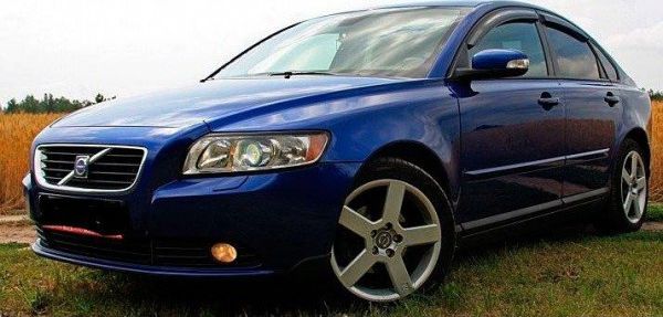 Дефлекторы Cobra Tuning для окон Volvo S40 II 2004-2012. Артикул V10104