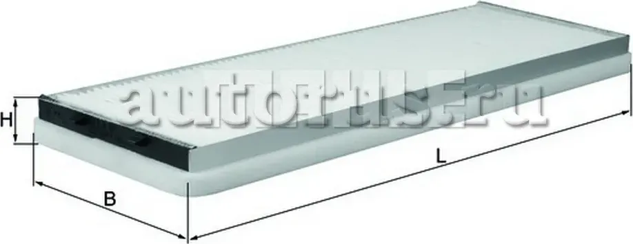 Фильтр салонный (Mahle/Knecht). Артикул LA12