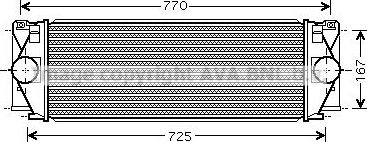 Интеркулер AVA. Артикул MS4396