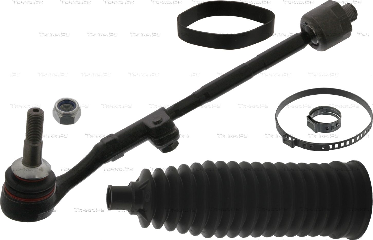 Рулевая тяга поперечная Febi Bilstein ProKit левая для BMW 1 I (E82/E88) 2007-2013. Артикул 43507