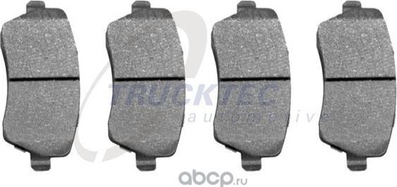 Тормозные колодки Trucktec Automotive. Артикул 02.35.449