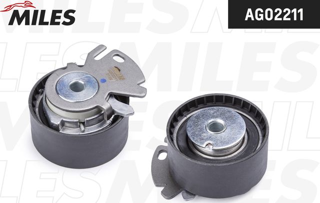 Натяжной ролик (натяжитель) ремня ГРМ Miles для Fiat Marea 1996-2002. Артикул AG02211