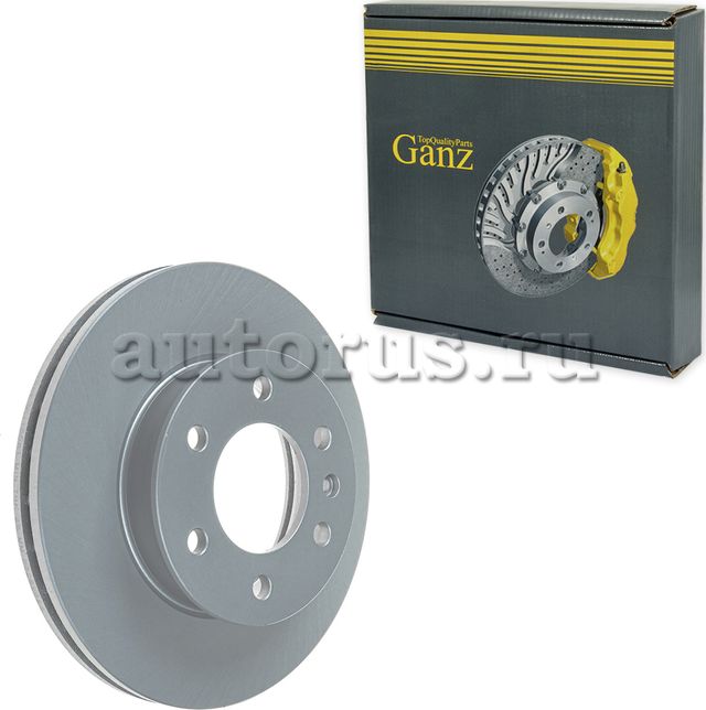 Диск тормозной передний (Ganz). Артикул GIJ10061