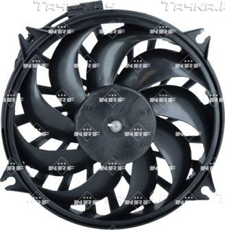 Вентилятор радиатора двигателя NRF для Peugeot Expert II 2007-2016. Артикул 470052
