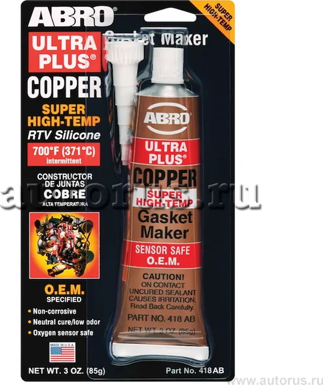 Герметик системы охлаждения (Abro). Артикул 418-AB-R