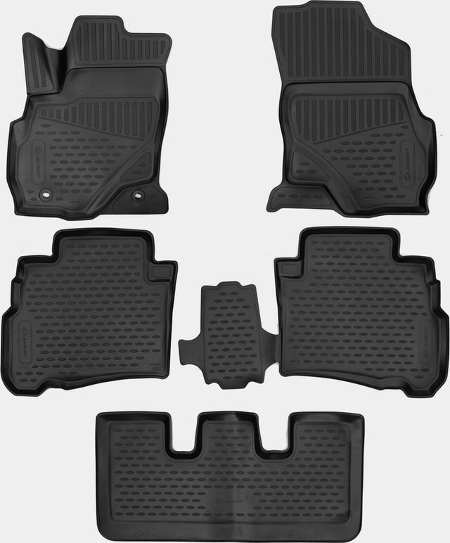 Коврики 3D Element для салона Toyota Fortuner II рестайлинг 5дв. 2020-2026. Артикул ELEMENT3DA66548210k