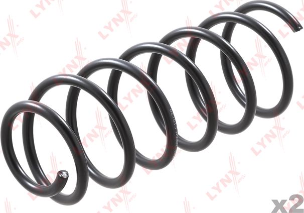 Пружина подвески LYNXauto передняя для Volkswagen Passat B3 1988-1992. Артикул SC-2066