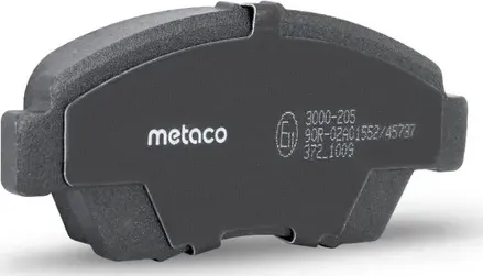 Колодки тормозные HONDA CIVIC -05 перед. (Metaco). Артикул 3000205