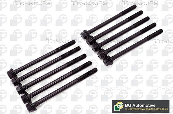 Комплект болтов ГБЦ BGA для Chrysler PT Cruiser 2001-2006. Артикул BK3376
