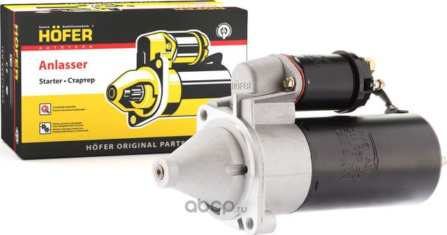 Стартер ГАЗ дв.ЗМЗ 406 (2.0 кВт, редукт., 6012.3708) (Hofer). Артикул HF690115