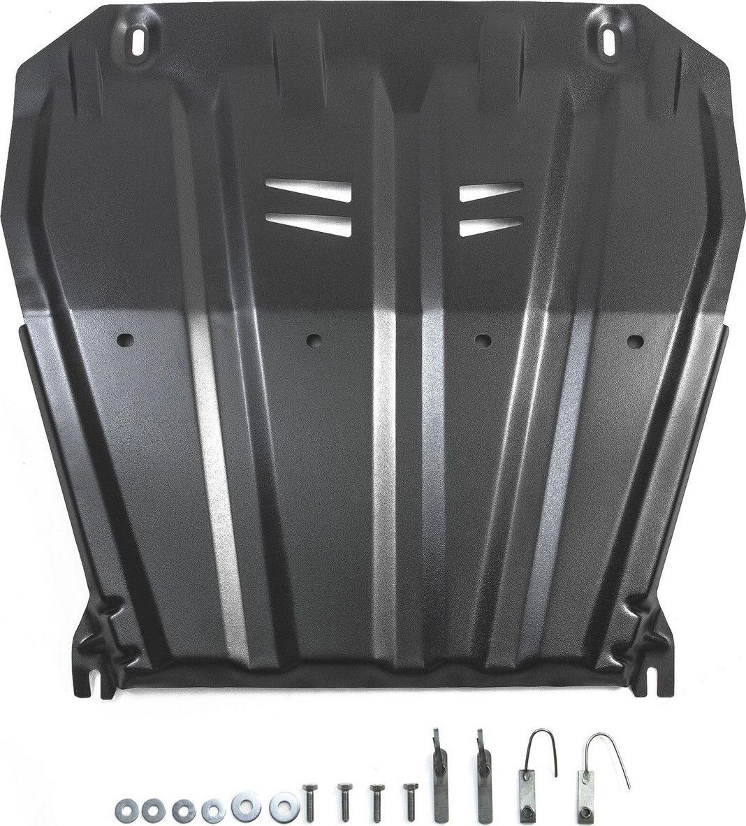 Защита Rival для картера и КПП Renault Koleos II 2016-2020. Артикул 111.4158.1