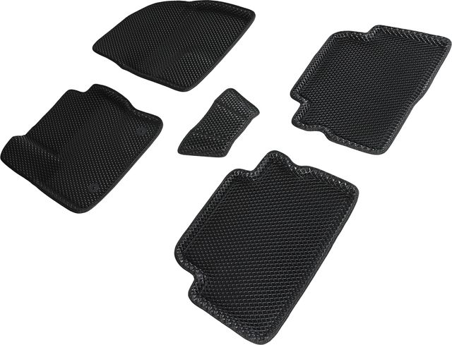 Коврики Seintex 3D EVA ромб для салона Ford Kuga II 2013-2016 ЧЕРНЫЕ. Артикул 95280