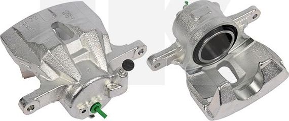 Тормозной суппорт NK (Чугун) передний правый для Toyota Yaris III 2012-2014. Артикул 2145132