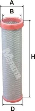 Воздушный фильтр MFilter. Артикул A 1607