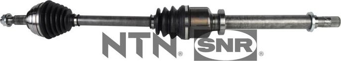 Полуось (привод в сборе, приводной вал) NTN / SNR. Артикул DK55.115