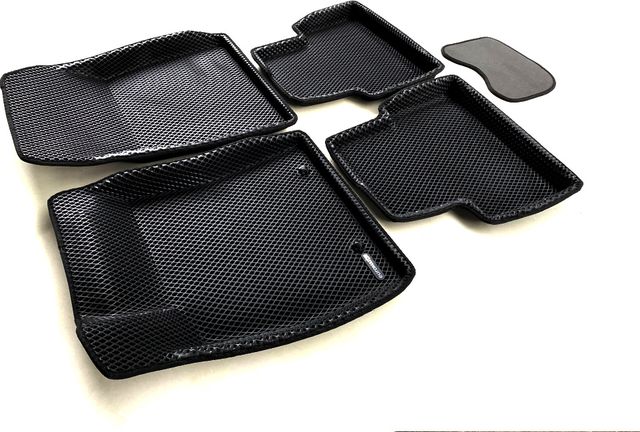 Коврики Euromat 3D EVA для салона Nissan Juke I 2011-2014. Артикул EM3DEVA-003701