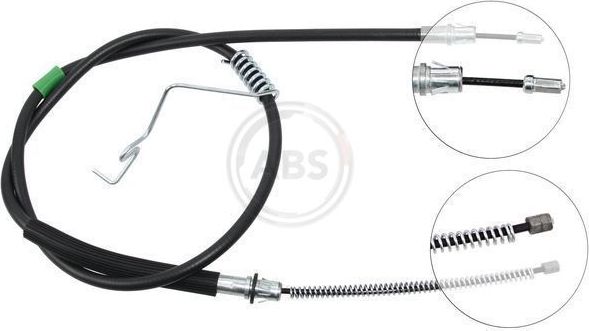 Трос ручника (тросик ручного тормоза) ABS. Артикул K17017