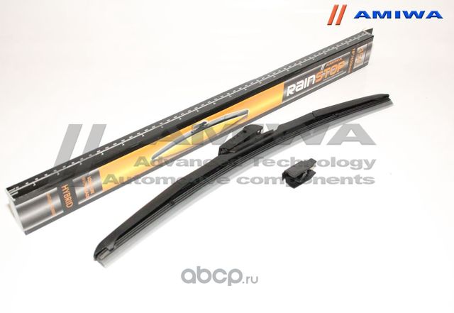 ЩЁТКА СТЕКЛООЧИСТИТЕЛЯ ГИБРИДНАЯ УНИВЕРСАЛЬНАЯ 450 ММ (Amiwa). Артикул AWB18HU