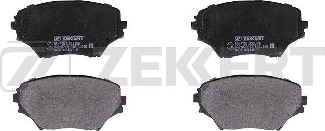 Тормозные колодки Zekkert. Артикул BS-2701