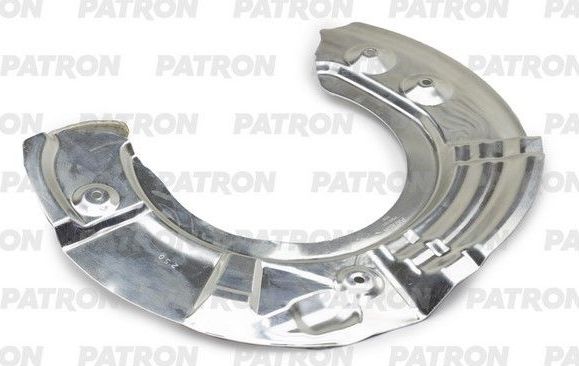 Кожух (щиток) тормозного диска Patron передний левый для BMW 7 V (F01/F02/F04) 2008-2015. Артикул PBS101