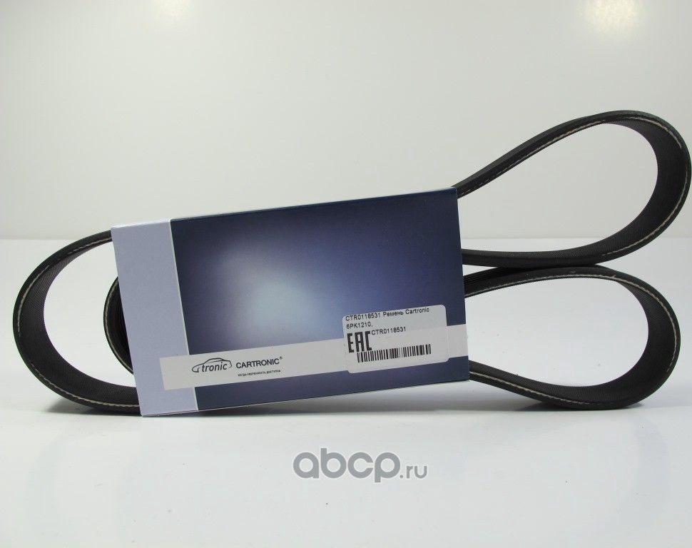Ремень 1210 гидроусилителя УАЗ (дв.409), ГАЗ (дв.406 без ГУР) ШИРОК. Cartronic Cartronic. Артикул CRTR0118531