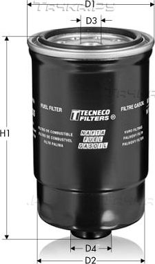 Топливный фильтр Tecneco Filters. Артикул GS1199