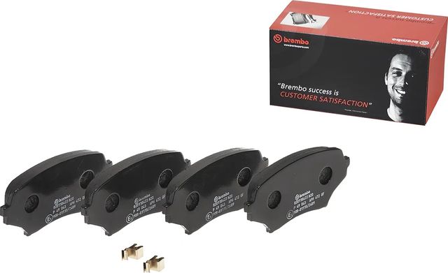 Тормозные колодки Brembo передние для Mazda MX-5 III (NC) 2005-2014. Артикул P 49 043