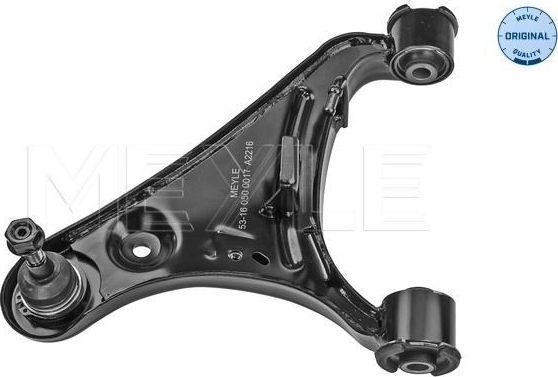 Поперечный рычаг передней подвески Meyle (Листовая сталь). Артикул 53-16 050 0017