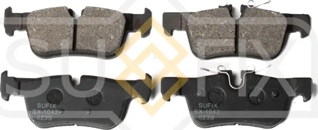 Колодки тормозные задние (Sufix). Артикул SX1042